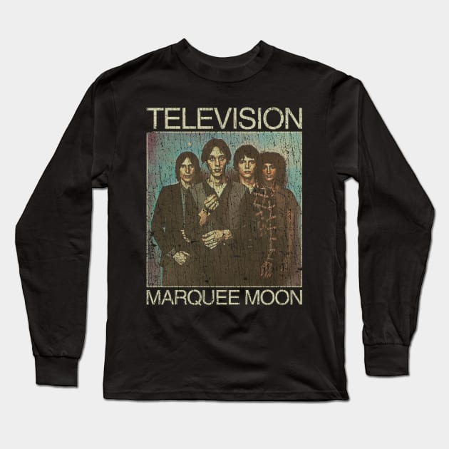 Marquee Moon 1977 Long Sleeve T-Shirt by JCD666